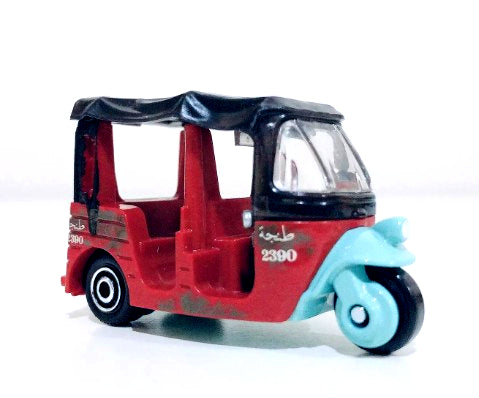 Matchbox 2024 #051/100 MBX Tangiers Tuk Tuk, NEW/LOOSE, red