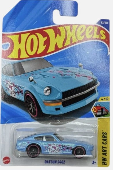Hot Wheels 2025 #062/250 Datsun 240Z, light blue