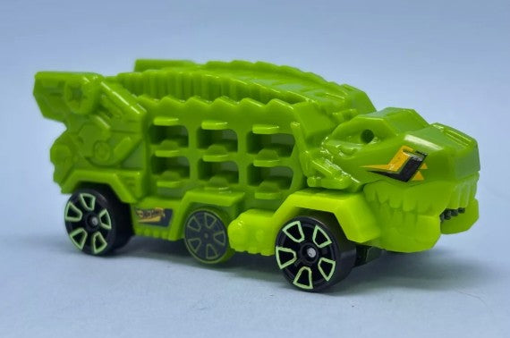 Hot Wheels 2025 #156/250 HW Ultimate T-Rex Transporter, NEW/LOOSE, green