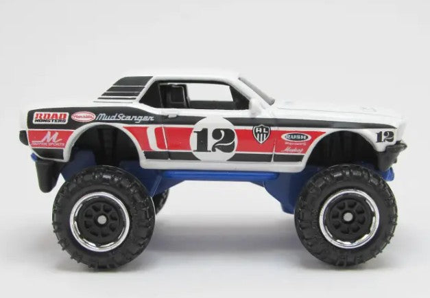 Matchbox Multipack Pull, '68 Ford Mustang , NEW/LOOSE, white