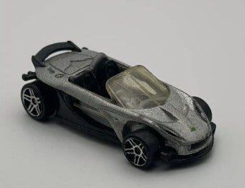 Hot Wheels 2000 First Editions #75 Lotus Elise 340R, NEW/LOOSE, silver (PR5 wheels)