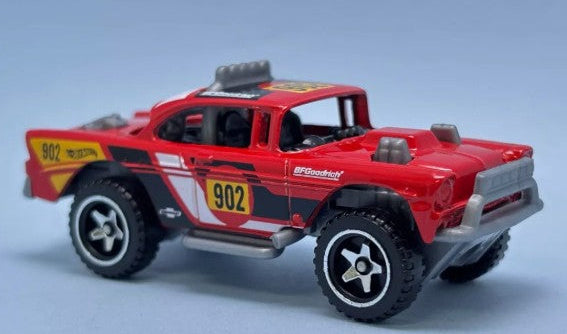 Hot Wheels 2025 #155/250 Big-Air Bel-Air, NEW/LOOSE, red
