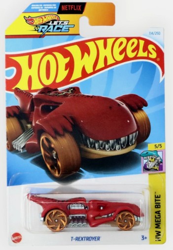 Hot Wheels 2024 #114/250 T-Rextroyer, red