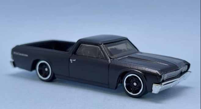 Hot Wheels 2025 #147/250, Chevy El Camino, NEW/LOOSE, matte black
