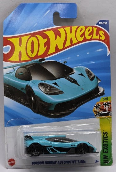 Hot Wheels 2025 #190/250 Gordon Murray Automotive T.50s, teal