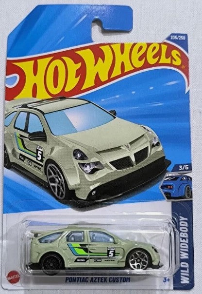 Hot Wheels 2025 #205/250 Pontiac Aztek Custom, fern green