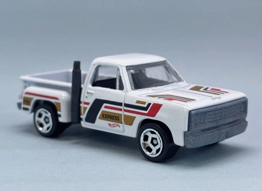 Hot Wheels 2025 #173/250 1978 Dodge Li'l Red Express Pickup, NEW/LOOSE, white