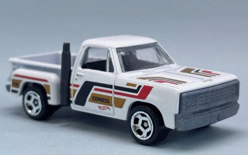 Hot Wheels 2025 #173/250 1978 Dodge Li'l Red Express Pickup, NEW/LOOSE, white