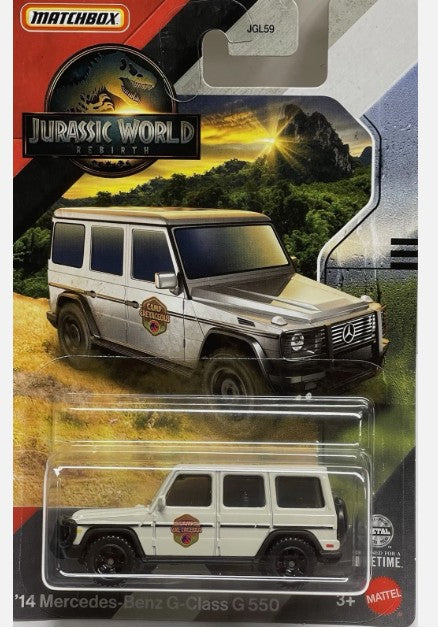 Matchbox 2025 Jurassic World: Rebirth, '14 Mercedes-Benz G-Class G 550
