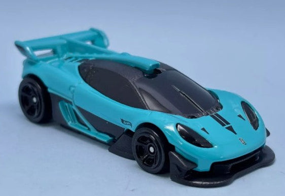 Hot Wheels 2025 #190/250 Gordon Murray Automotive T.50s, NEW/LOOSE, teal