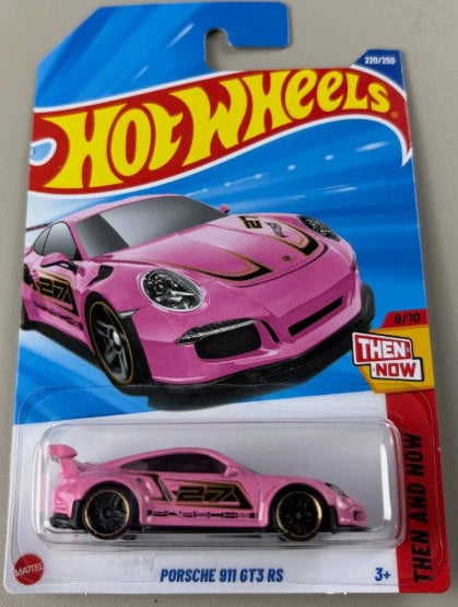 Hot Wheels 2025 #220/250 Porsche 911 GT3 RS, pink