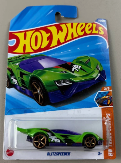 Hot Wheels 2025 #215/250 Blitzspeeder, green