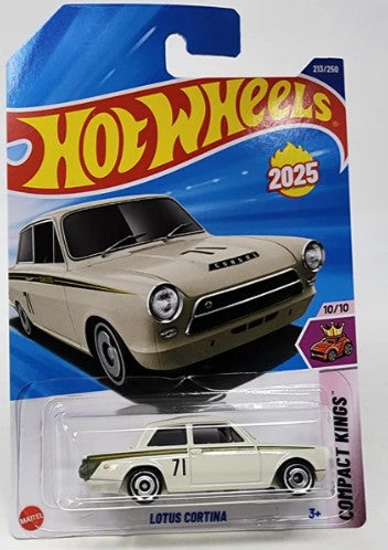 Hot Wheels 2025 #213/250 Lotus Cortina, beige
