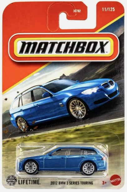 Matchbox 2025 #011/125 2012 BMW 3-Series Touring, blue