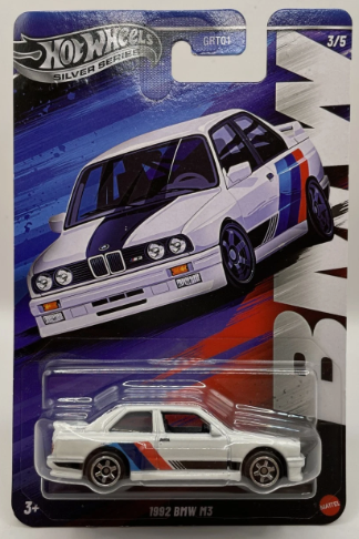 Hot Wheels 2025 BMW Set 3/5 1992 BMW M3, white