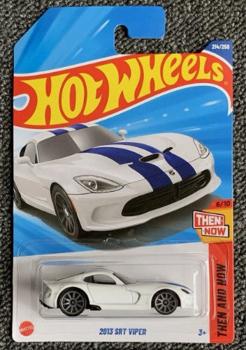 Hot Wheels 2025 #214/250 2013 SRT Viper, white