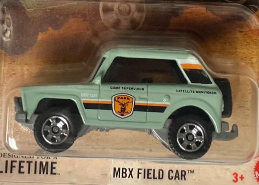 Matchbox 2025 #023/125 MBX Field Car, NEW/LOOSE, National Parks mint green