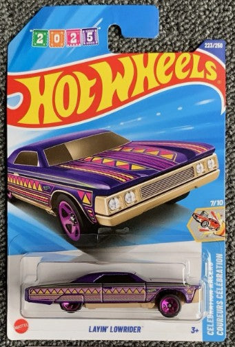 Hot Wheels 2025 #223/250 Layin' Lowrider, purple