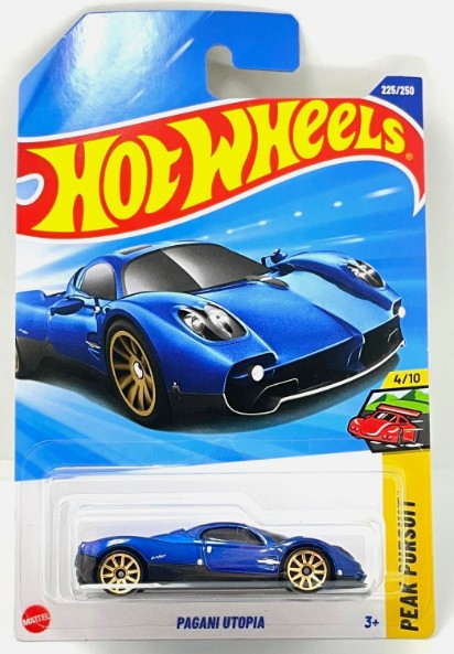 Hot Wheels 2025 #225/250 Pagani Utopia, blue
