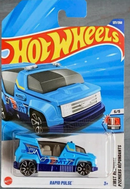 Hot Wheels 2025 #137/250 Rapid Pulse, blue