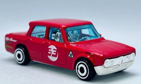 Hot Wheels 2025 #195/250 Alfa Romeo Giulia TI Super, NEW/LOOSE, red