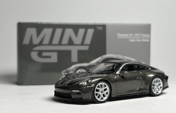 Mini GT #606 Porsche 911 GT3 Touring, NEW/LOOSE, black