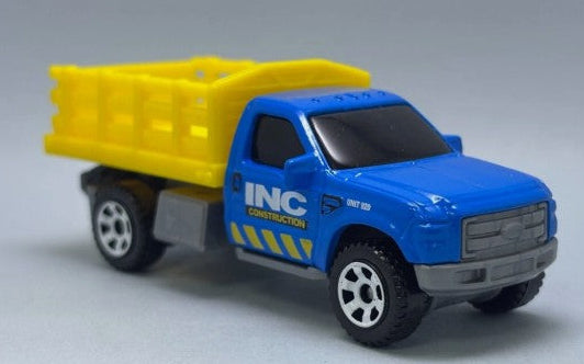 Matchbox 2025 #095/125, Ford F-350 Stake Bed Truck, NEW/LOOSE, blue