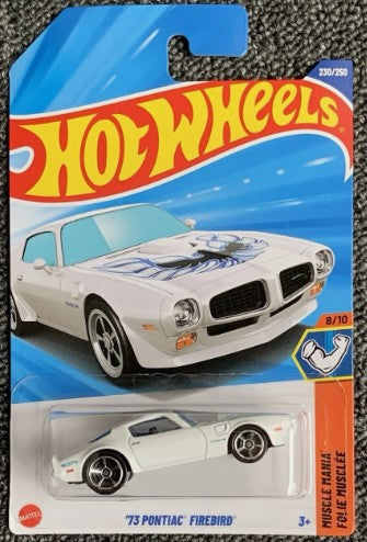 Hot Wheels 2025 #230/250 '73 Pontiac Firebird, white