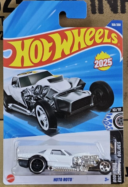 Hot Wheels 2025 #158/250 Hoto Roto, white