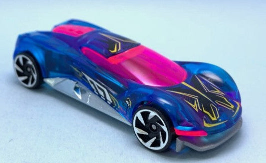 Hot Wheels 2025 #037/250 Crescendo, NEW/LOOSE, translucent blue
