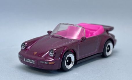 Hot Wheels 2025 #239/250 Porsche 911 Turbo Cabriolet, NEW/LOOSE, amethyst metallic