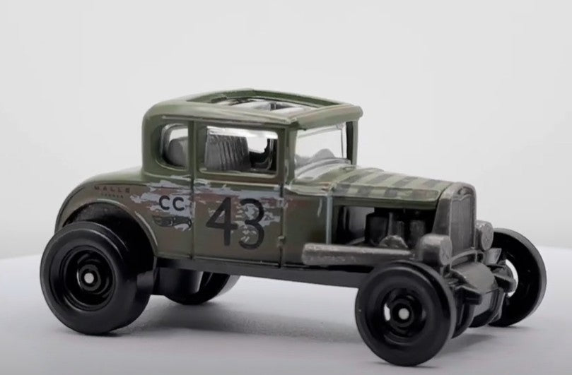 Hot Wheels 2025 #140/250 Ford Model A Custom '31, NEW/LOOSE, matte olive green
