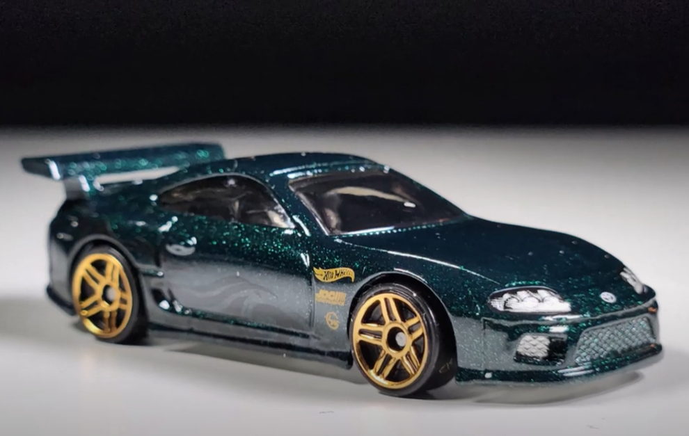 Hot Wheels 2024 #232/250 Toyota Supra, NEW/LOOSE, evergreen