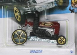 Hot Wheels 2024 #176/250 Dragtor, NEW/LOOSE, red