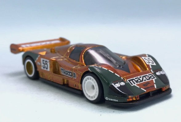 Hot Wheels 2024 #145/250 Mazda 787B, SUPER TREASURE HUNT, NEW/LOOSE, spectraflame orange
