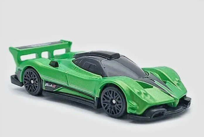Hot Wheels 2024 #099/250 Pagani Zonda R, RETAILER EXCLUSIVE, NEW/LOOSE, green