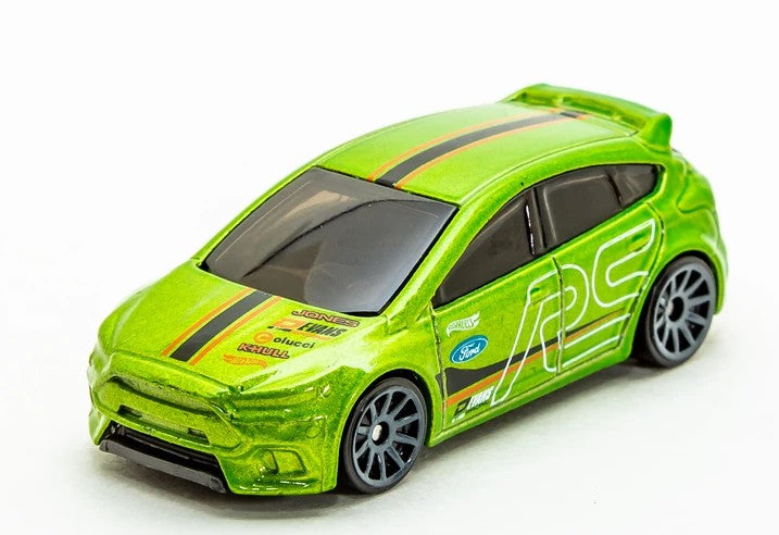 Hot Wheels 2019 #139/250 Ford Focus RS, NEW/LOOSE, green
