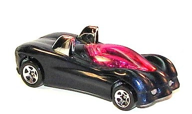 Hot Wheels 1995 #349 Power Pipes, NEW/LOOSE, metallic dark blue/5SP