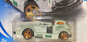 Hot Wheels 2023 Color Shifters Mig Rig, white (warm)/green (cold)