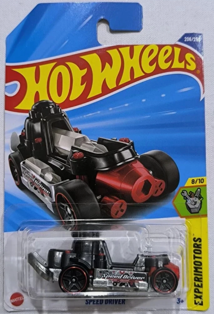Hot Wheels 2025 #206/125 Speed Driver, black