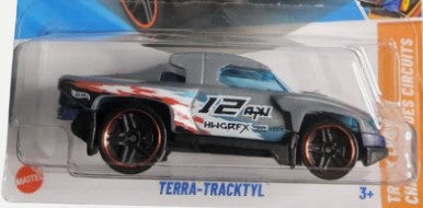 Hot Wheels 2025 #204/250 Terra-tracktyl, NEW/LOOSE, grey