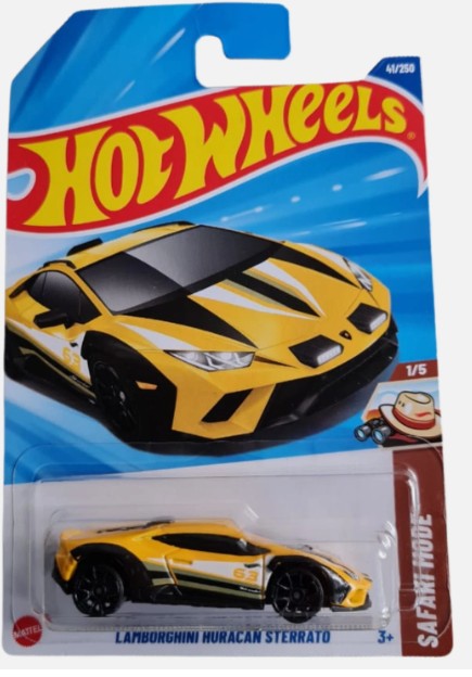 Hot Wheels 2025 #041/250 Lamborghini Huracan Sterrato, yellow