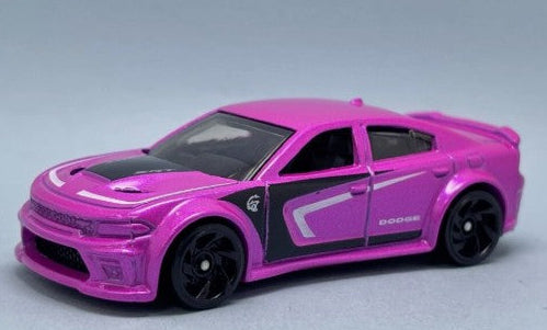 Hot Wheels 2025 #240/250 '20 Dodge Charger Hellcat, NEW/LOOSE, pink