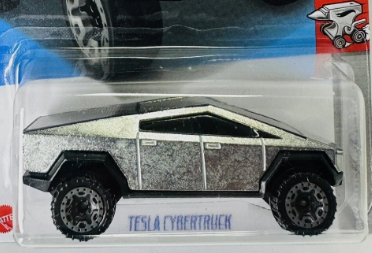 Hot Wheels 2024 #246/250 Tesla Cybertruck, NEW/LOOSE, silver