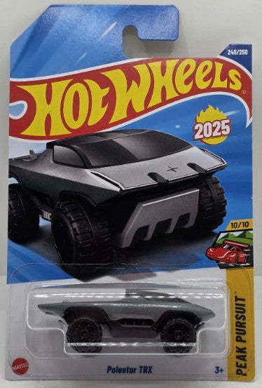 Hot Wheels 2025 #248/250 Polestar TRX, dark silver