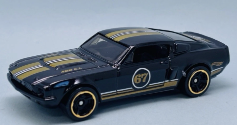 Hot Wheels 2025 #161/250 '67 Shelby GT500, NEW/LOOSE, black