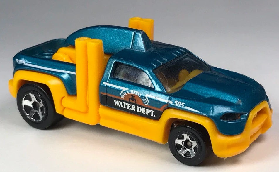 Hot Wheels 2012 #133/240 Diesel Duty, NEW/LOOSE, metalflake teal