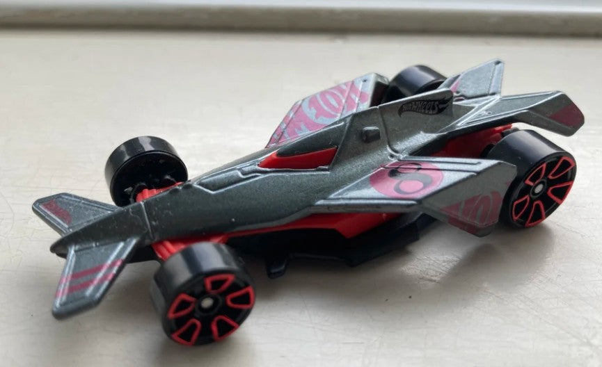 Hot Wheels Multipack Exclusive, Bad to the Blade, NEW/LOOSE, metalflake grey