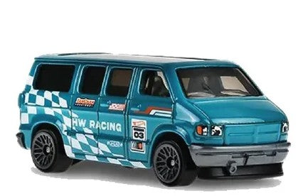 Hot Wheels 2024 #248/250 Dodge Van, RETAILER EXCLUSIVE, NEW/LOOSE, teal
