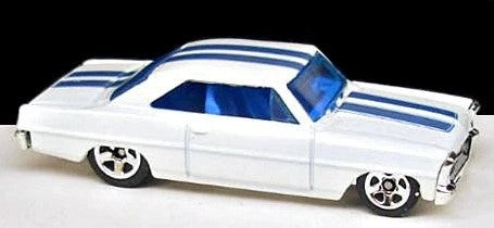Hot Wheels 2007 #009/180 '66 Chevy Nova, NEW/LOOSE, pearl white